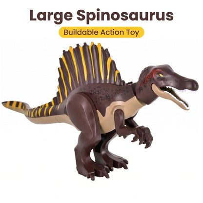 MOC Jurassic Building Block Dinosaur Model Big Brachiosaurus Toy