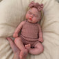 33cm Open Mouth Silicone Reborn Doll Girl Soft Touch Full Body Baby