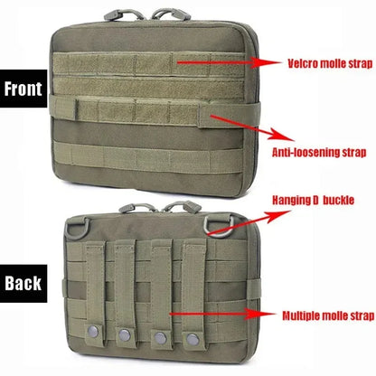 First Aid Bag Emergency Medical Survival Outdoor Portable EDC Travel Bags