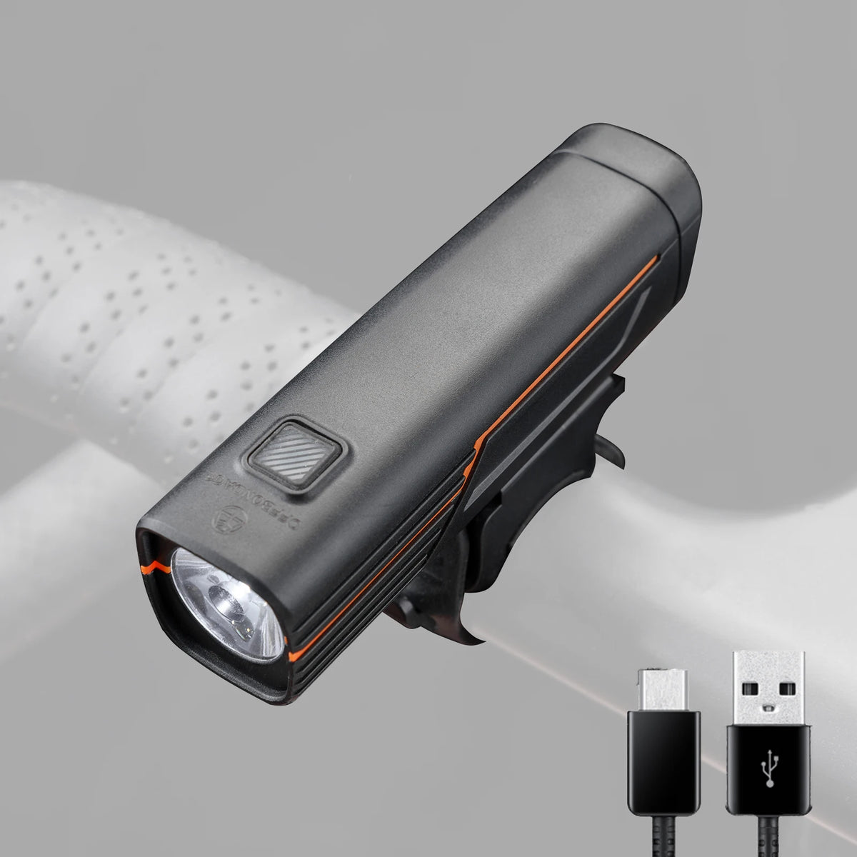 Bicycle Light Waterproof Rechargeable LED Bike Headlight MTB Road Lamp