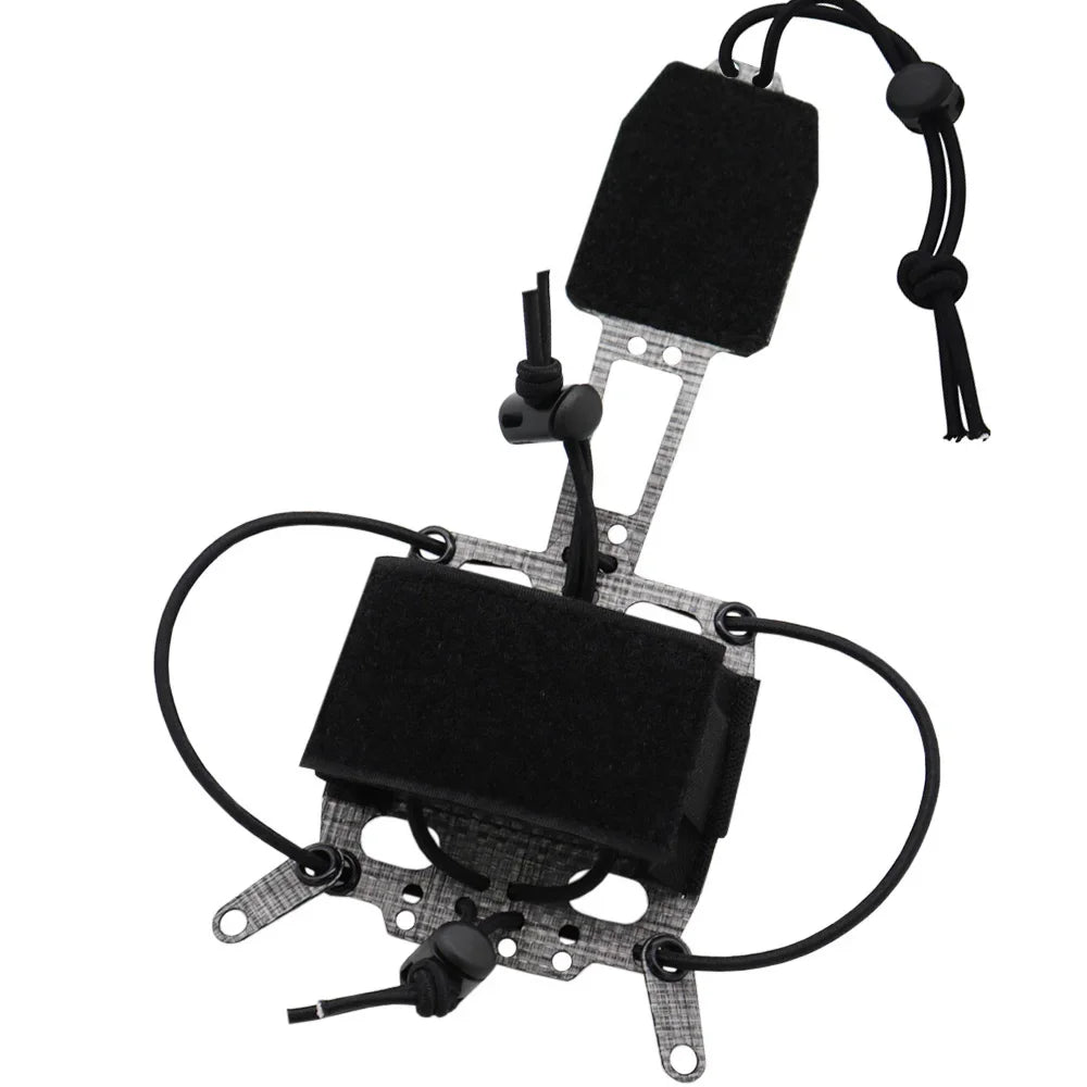 FERRO-Style PVS-31 Battery Case Pouch, Sport Helmet Retention System Outdoor Accessories for Men