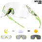 SCVCN Photochromic Cycling Glasses UV400 Anti-Fog MTB Sunglasses Men/Women