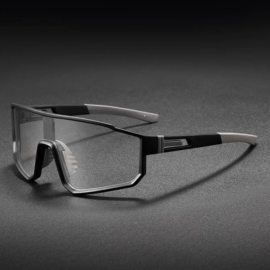 Men's Oversized Cycling Glasses Windproof Colorful Sports Sunglasses