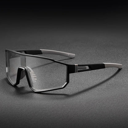 Men's Oversized Cycling Glasses Windproof Colorful Sports Sunglasses