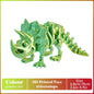 3D Printed Tyrannosaurus Rex Dinosaur Model Jointed Movable Realistic Decor