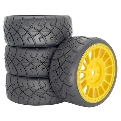 12mm Hex RC Wheels for 1/10 Rally Racing Car HSP HPI Tamiya Traxxas