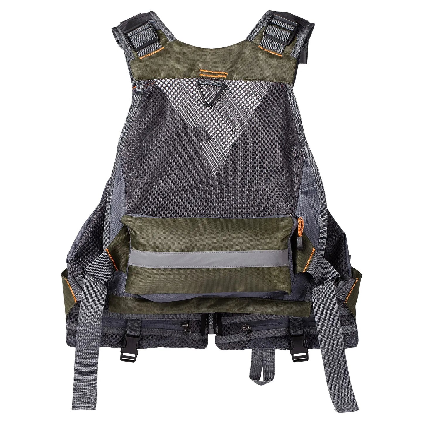 Breathable Fly Fishing Vest Adjustable Outdoor Tackle Storage Waistcoat