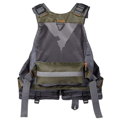Breathable Fly Fishing Vest Adjustable Outdoor Tackle Storage Waistcoat