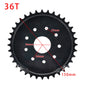 36T 44T Rear Drive Sprocket Kit with Mount Pads for 49cc 66cc 80cc Motorised Bike