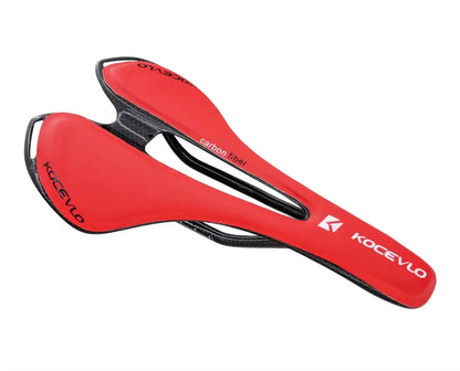 KOCEVLO Carbon Saddle T800 Carbonfiber+Leather Fiber Ultralight Road Bicycle MTB Bike Saddle Seat-EXPROTAS