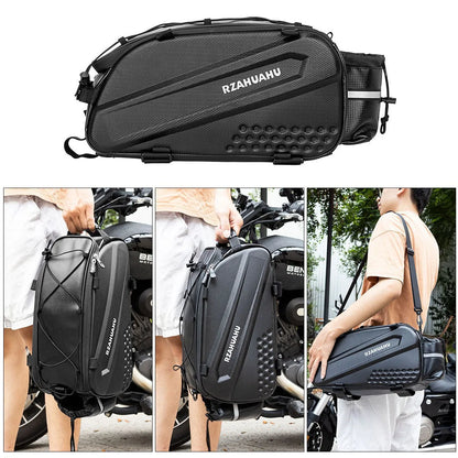 Bike Rear Rack Bag Waterproof Insulated Bottle Holder Pannier for Cycling