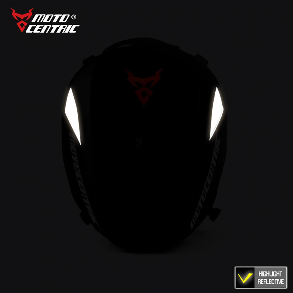 Back Seat Bags Waterproof Helmet Bag for Motorbike 43x29x20cm