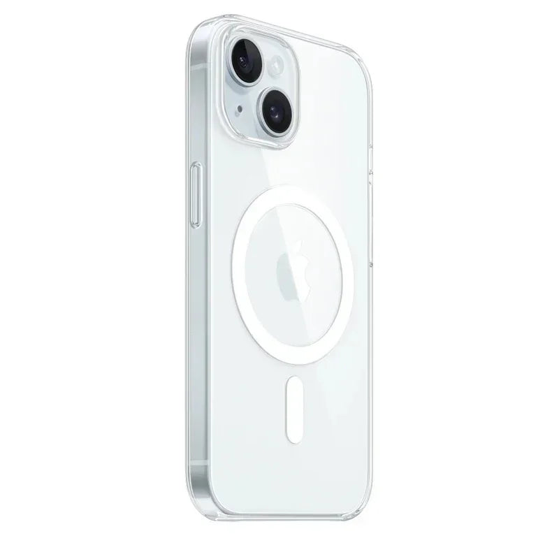 Clear MagSafe Magnetic Case for iPhone 7-15 Pro XS Max XR Plus Wireless Charge