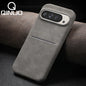 Sheepskin Style Leather Card Case for Google Pixel 8-10 Pro XL Matte Cover