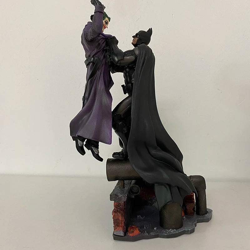 Batman VS Joker Action Figure Arkham Comic Anime Bruce Wayne Joker Figure With Base Big Statue Collection Model Halloween Gifts-EXPROTAS