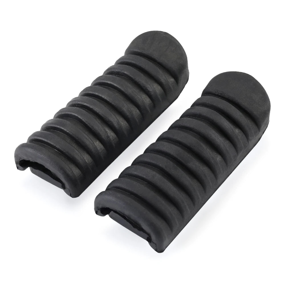 For KAWASAKI NINJA 250 400 650 1000 VERSYS Z1000SX Z750 ER6F ZX6R ZX12R Front Footrest Foot Pegs Motorcycle Rubber Pedal Pads-EXPROTAS