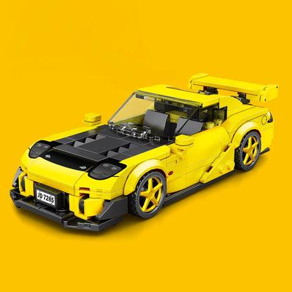 351pcs RX7 JDM Racing Car Building Blocks Classic City Sports Model Toy Gift