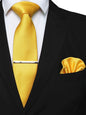 Suits Necktie Clip 8cm Mens Slim Solid Classic Wedding Party Ties