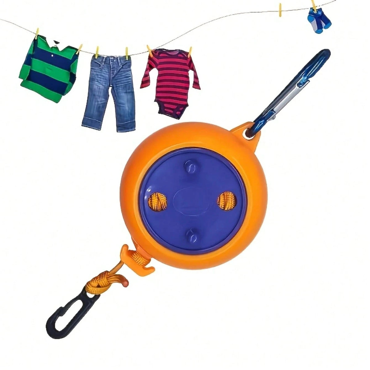 8M Drying Rack Portable Retractable Clothes Line for Travel Camping Laundry
