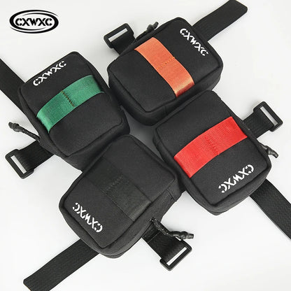 Mini Bike Saddle Bag CXWXC 0.35L Lightweight Seat Tail Storage Pouch