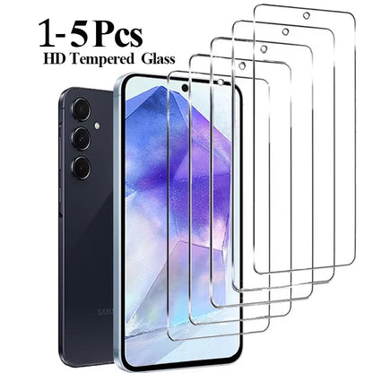 Tempered Glass Screen Protector for Samsung S23 S26 A55 A35 A54 S25 Ultra