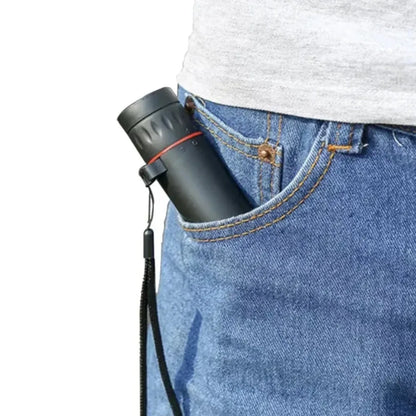 Portable Phone Holder Monocular Telescope 2000x25 Mini Birdwatching Scope