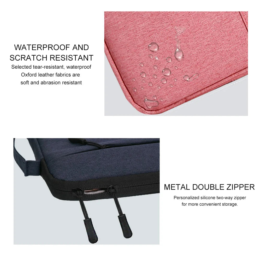 Laptop Sleeve Cover Bag for MacBook Dell HP 12 13 14 15 16 Inch
