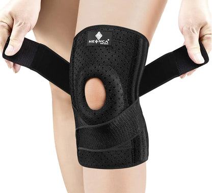 NEENCA Knee Brace with Patella Gel Pad & Side Stabilizers for Men & Women - EXPROTAS