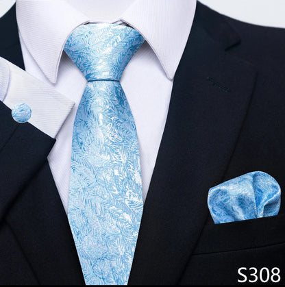 EXPROTAS Tie Pocket Square 8cm Wedding Formal Men’s Accessories