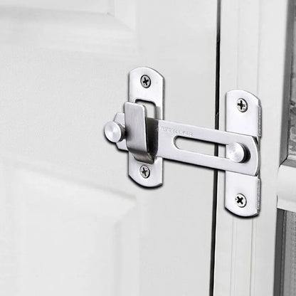 Barn Door Latch Sliding Right Angle Bolt Wine Cooler Closet Baby Safety