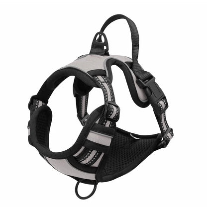 No Pull Dog Harness Adjustable Reflective Padded Handle for Large Dogs