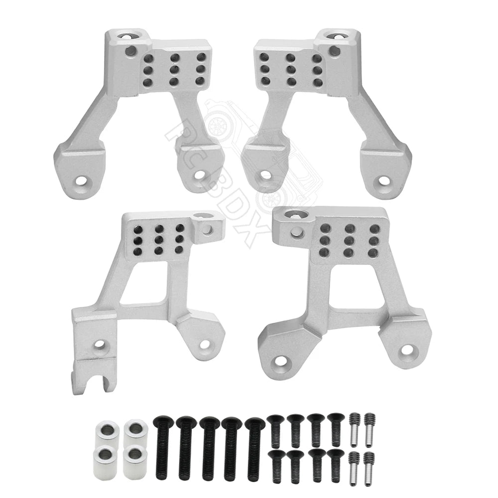 1/10 RC Crawler Metal Front & Rear Shock Tower Set for Axial SCX10 II - EXPROTAS
