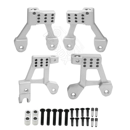 1/10 RC Crawler Metal Front & Rear Shock Tower Set for Axial SCX10 II - EXPROTAS