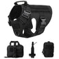 Tactical Military Vest Dog Harness & Leash Set for German Shepherds All Breeds