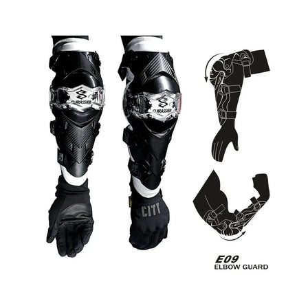 CUIRASSIER Motorcycle Elbow Protection Movement Joints MX ATV Elbow Guards Ventilation Motorbike Protector Motocross Equipment
