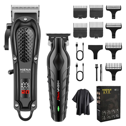 Professional Hair Clippers Cordless Trimmer for Men Beard Shaver Machine