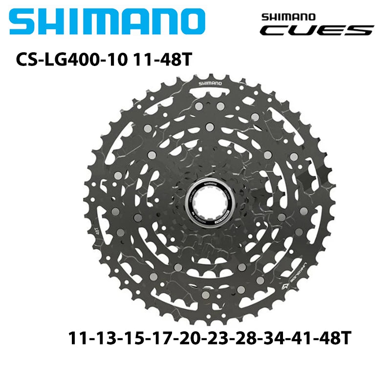 Shimano CUES Linkglide 10-Speed Cassette CS-LG300-10 / CS-LG400-10 11-39T to 11-48T