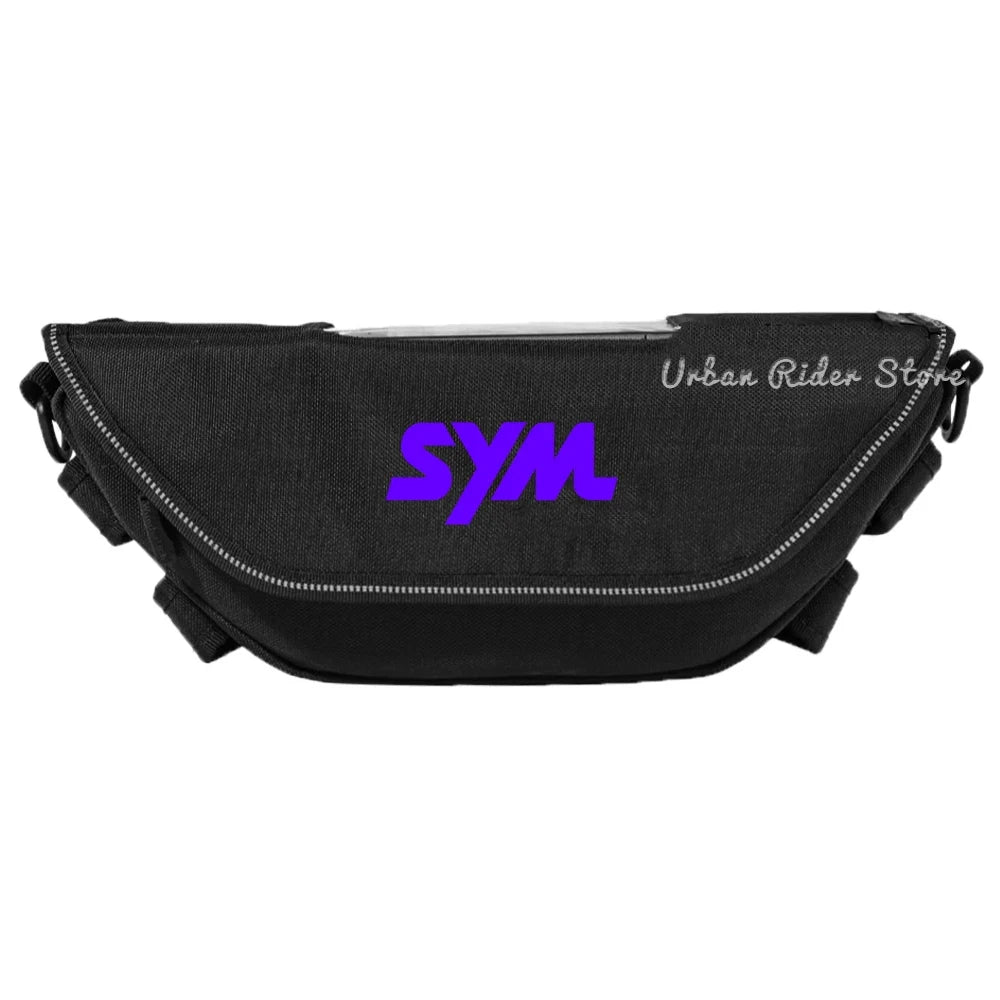 Waterproof Dustproof Motorcycle Handlebar Travel Storage Bag for SYM ADX 125-400