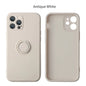Magnetic Ring Silicone Phone Case for iPhone 11-17 Pro Max Plus Mini XR