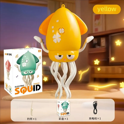 Children Stress-relieving Fishing Octopus Toy for Kids Fun Play