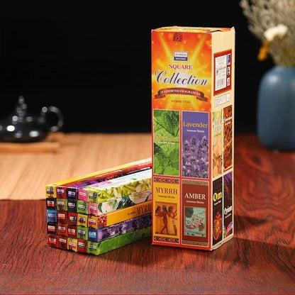 4/10/25 Small Boxes Incense Sticks Mixed Scents for Home Fragrance Meditation