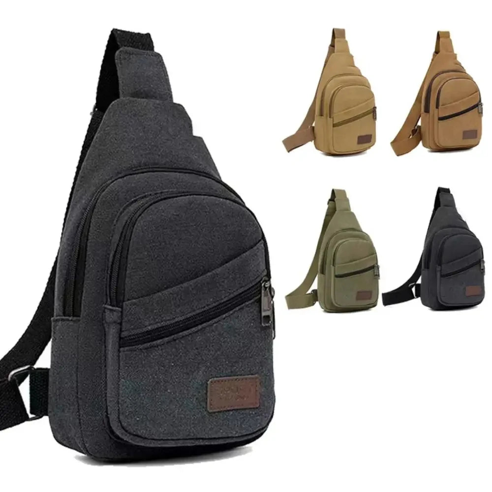 Men's Chest Bag Sling Backpack Travel Sport Outdoor Cross Body Pack