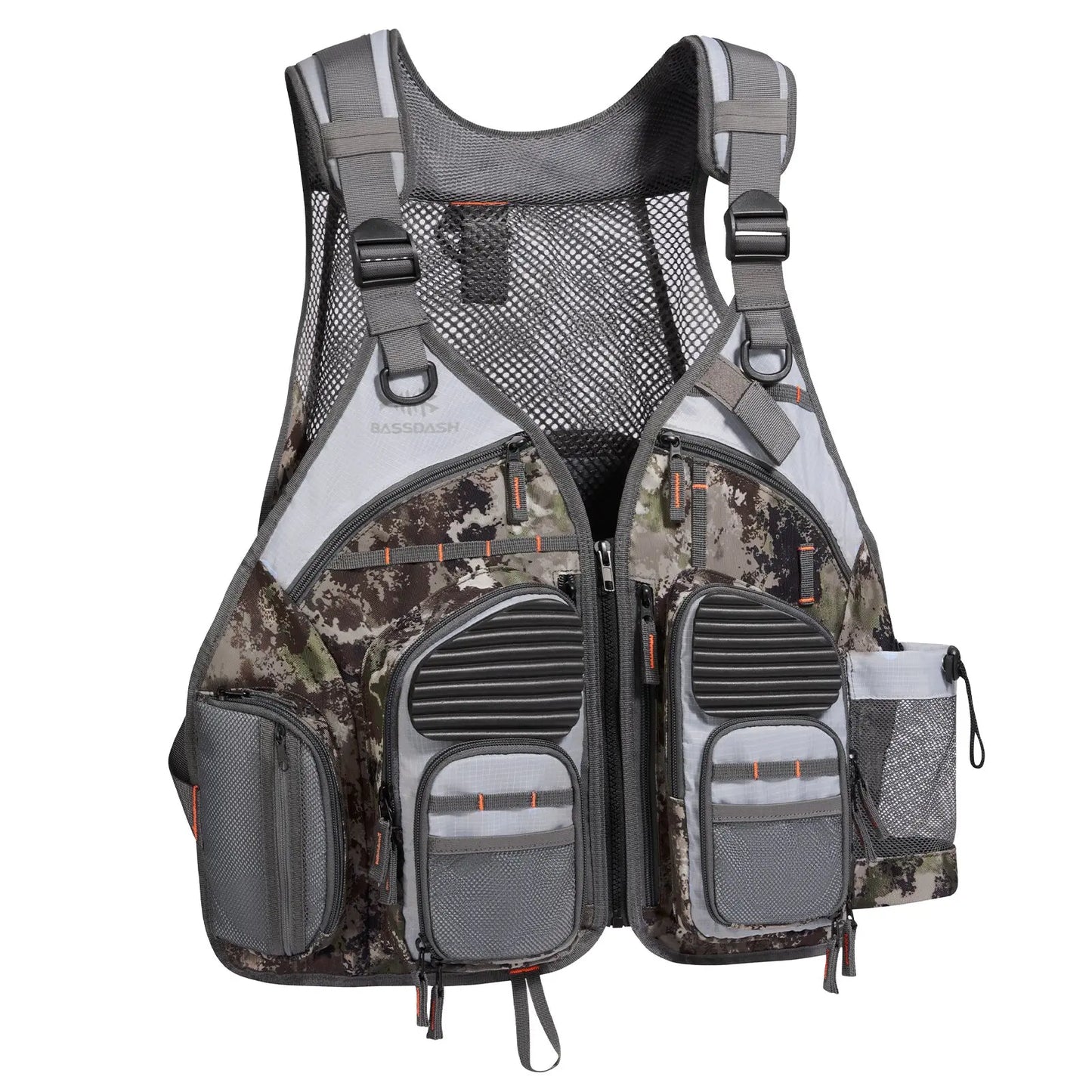 Breathable Fishing Tackle Vest Bassdash Adjustable Outdoor Sports Waistcoat