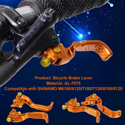 HEPPE Bike Brake Lever Ultralight Hydraulic Disc Brake Brake Lever for SHIMANO DEORE M6100/6120 SLX M7100/7120 XT M8100/8120