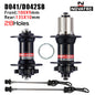 NOVATEC D041SB D042SB MTB Hub 28/32/36H 6-Bolt HG for 8-12 Speed
