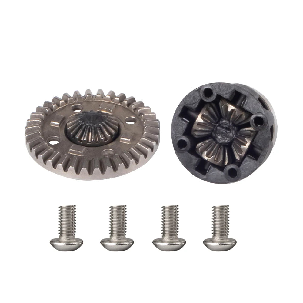 Metal Front Rear CVD Driveshaft Diff Gear Portal Axles 1/10 RC Crawler TRX4
