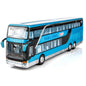 Toy Sound Light Double Decker Bus Kids Die Cast Pull Back Red Car