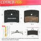 JSHOUBIKE Hydraulic Disc Brake Pads for Hope Tech 3 V4 Stealth Evo V4 Maxima