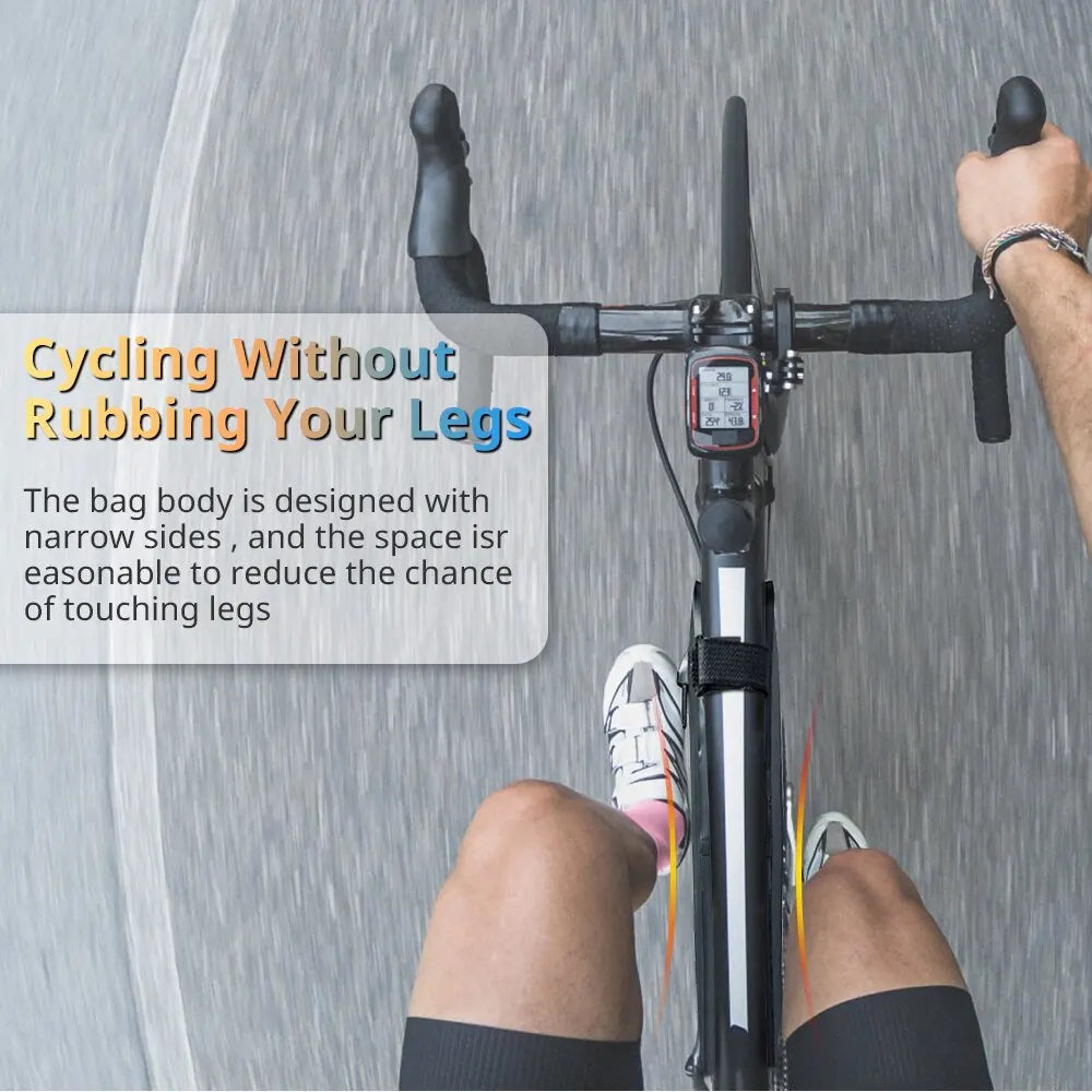 Bicycle Bag Waterproof Top Tube Frame Bag for MTB Cycling Bike Storage