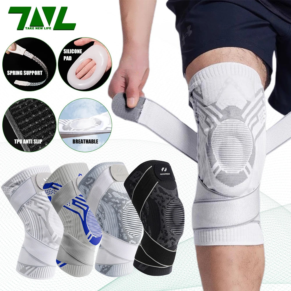 1PC Knee Strap Adjustable Compression Support Brace for Sports Gym